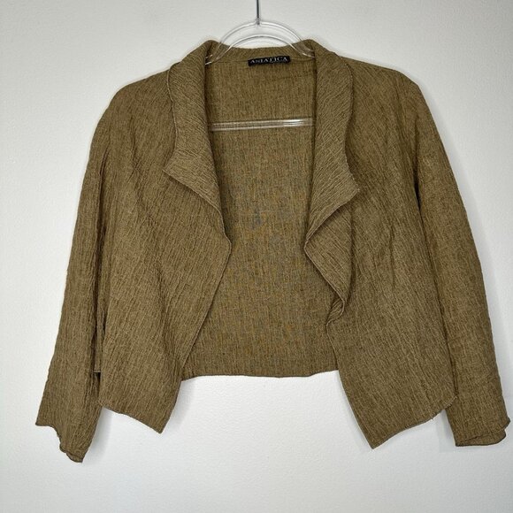 Vintage Asiatica Kansas City 2 Piece Set Dress Jacket Textured Medium - Picture 6 of 13